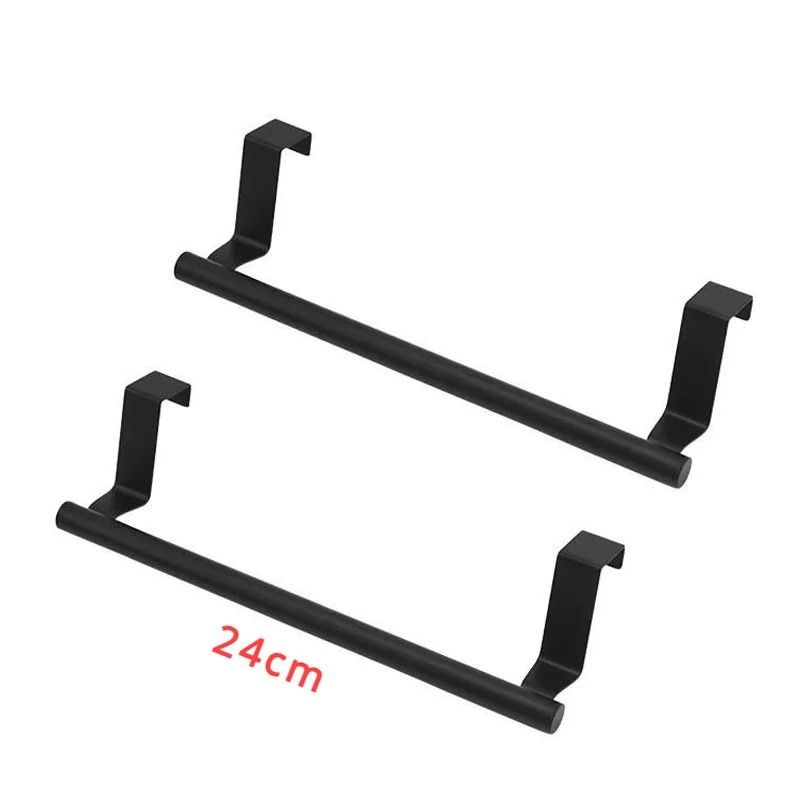 Over Cabinet Towel Rod Storage Rack 9