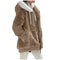 Autumn Winter Fashion Women Coat Casual Hooded Zipper Fleece Jacket 13