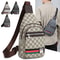 Mens Multifunction Messenger Bag Shoulder Cloth Chest Crossbody Casual Handbag 0