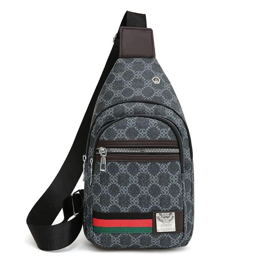 Mens Multifunction Messenger Bag Shoulder Cloth Chest Crossbody Casual Handbag 9