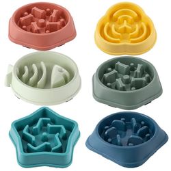 slow feed pet bowl anti choke non slip for cats and dogs