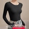 Autumn Winter Slim Fit Long Sleeve Thermal Base Shirt For Women 10