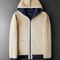 Winter Lambswool Fleece Hooded Jacket For Men And Women 4