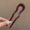 U Shaped Hair Fork Tortoiseshell Acetate Acrylic Hairpin 7