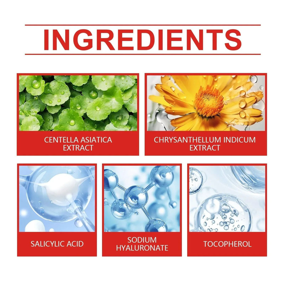 Acne Pimple Patch 240pcs Heart Star Flower Round Shape Moisturizing Blemish Covers 5