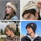 Unisex Two Tone Winter Fur Lined Beanie Hat 5