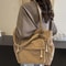 Travel Master Corduroy Shoulder Tote Bag Casual Solid Color For Women 9