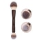 Maange Makeup Brushes Double Head Foundation Powder Concealer Blusher Bronzer Makeup Brush 12