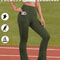 Womens Super Soft Flare Pants With Pockets High Waisted Yoga Bell Bottom Leggings 10