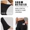 Womens Super Soft Flare Pants With Pockets High Waisted Yoga Bell Bottom Leggings 4