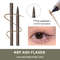 Judydoll Precision Liquid Eyeliner Pen Ultra Fine Tip Waterproof Smudge Proof 24 Hour Long Lasting 6