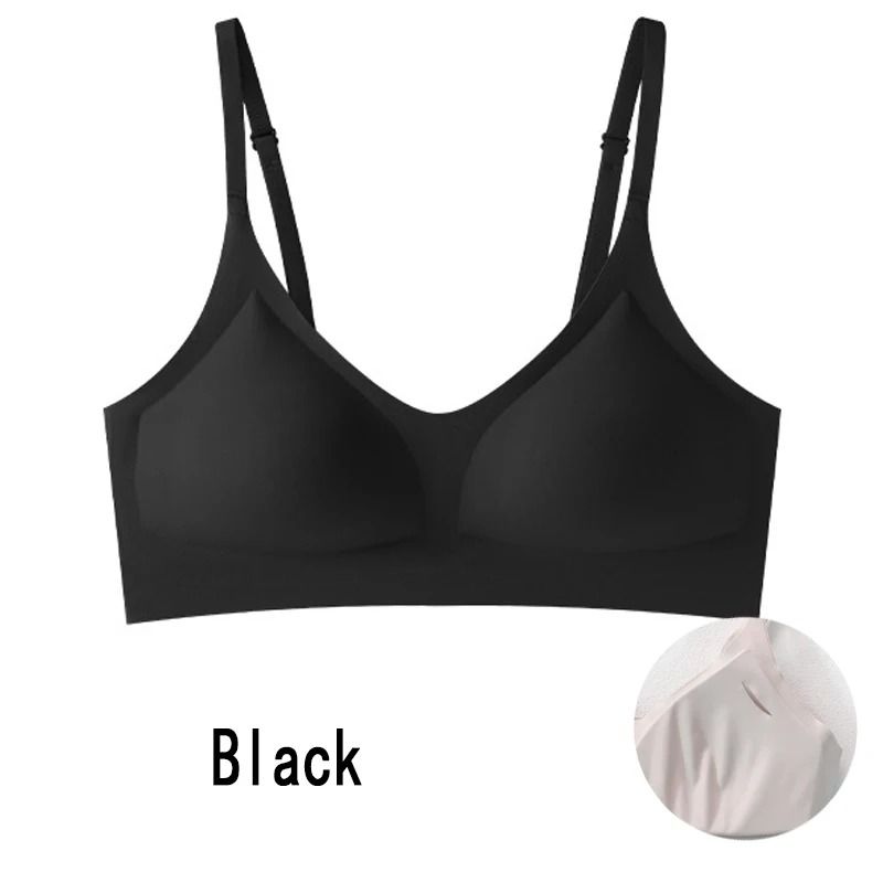 Women Seamless Bra Thin Cup Comfortable Beautiful Back Wireless Underwear 8