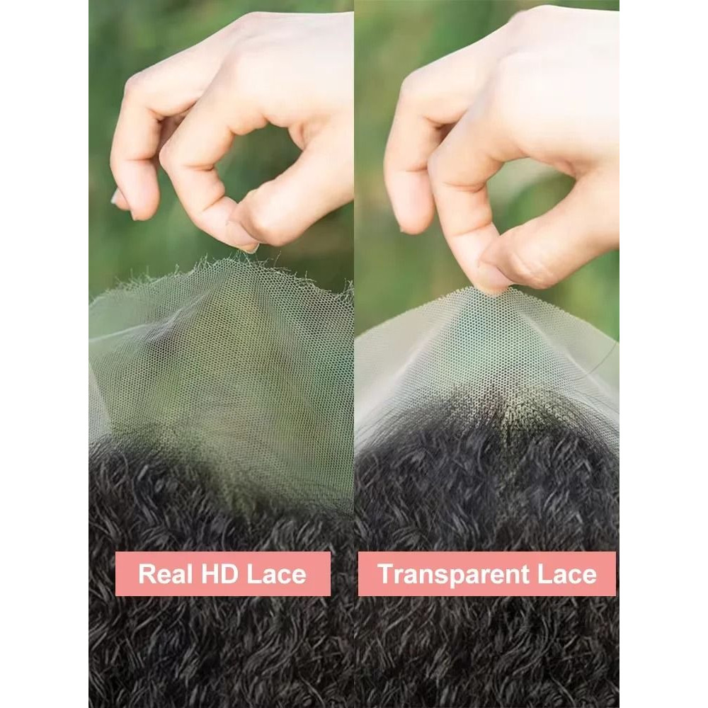 Women Bone Straight HD Lace Front Wig 200 Density Brazilian Human Hair Wig 4