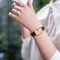 Women Retro Square Quartz Watch Leather Strap Casual Wristwatch 4