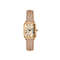 Women Retro Square Quartz Watch Leather Strap Casual Wristwatch 11