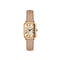 Women Retro Square Quartz Watch Leather Strap Casual Wristwatch 11
