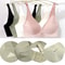 Women Deep V Neck Seamless Hollow Out Bralette Wireless Comfortable Underwear 2