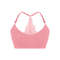Women Ribbed Backless Wireless Bra Solid Color Breathable Underwear 6