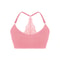 Women Ribbed Backless Wireless Bra Solid Color Breathable Underwear 6