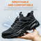 Men Lightweight Protective Work Safety Sneakers Breathable Anti Puncture 5