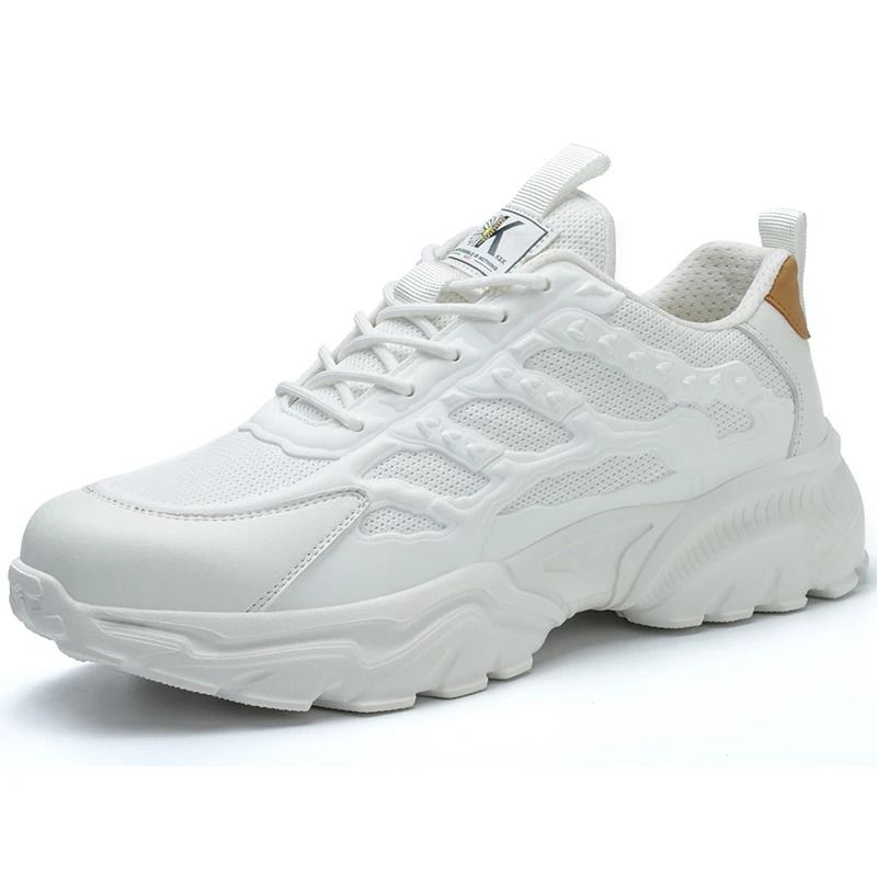 Men Lightweight Protective Work Safety Sneakers Breathable Anti Puncture 6