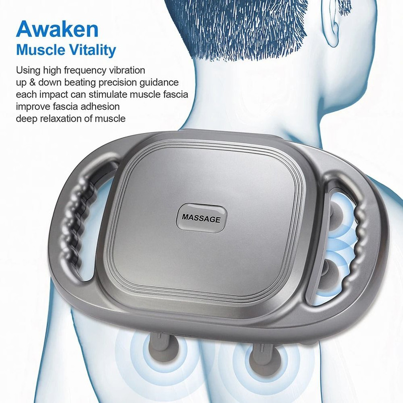 Product Name 22 Head Fascia Gun High Frequency Vibration Body Massage Gun 4