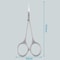 Stainless Steel Cuticle Scissors Dead Skin Remover Nail Art Clippers Curved Tip 5
