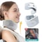 Neck Support Cervical Pillow Adjustable Soft Sponge Foam For Pain Relief And Travel Comfort 0