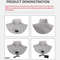 Electric Heating Neck Shoulder Vibration Massager Cervical Vertebra Infrared Therapy Heated Pad 5
