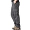 Large Pocket Loose Overalls Men Outdoor Sports Jogging Tactical Pants Elastic Waist Cotton Casual W 9