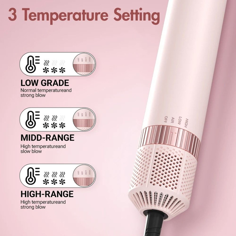Hair Dryer Brush Detachable 5 In 1 Styling And Drying System 1
