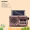 MD 499 Wireless Bluetooth Speaker MP3 FM Radio Solar Charging Emergency Power 2