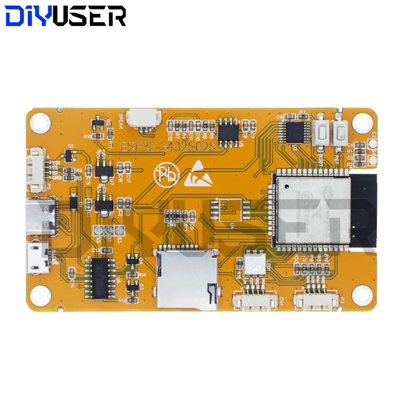 ESP32 Arduino LVGL WiFi Bluetooth Development Board 28 Inch 240x320 Smart Display Screen With Touch 1