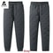 Winter Waterproof Warm Cotton Pants For Men Thickened Wool Outdoor Joggers 2