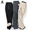 Winter Waterproof Warm Cotton Pants For Men Thickened Wool Outdoor Joggers 5