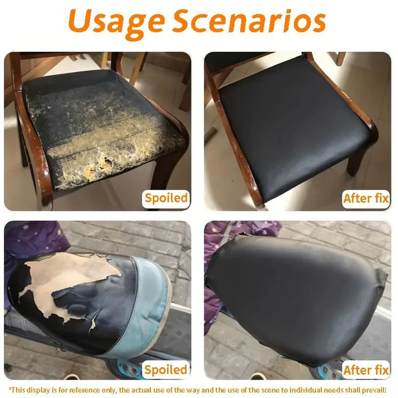 Soft Artificial Leather Self Adhesive Repair Roll For Furniture And Crafts 5