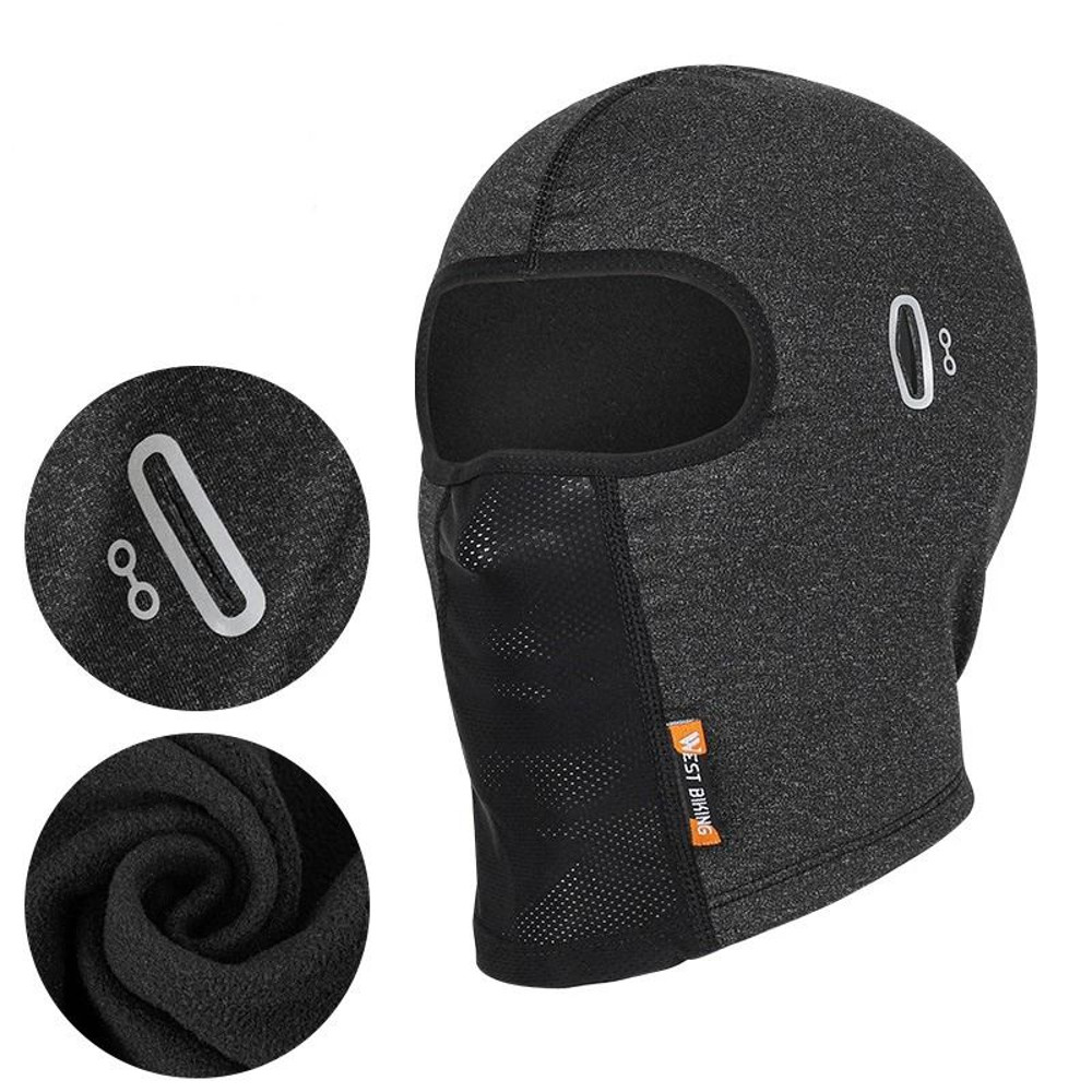 Winter Thermal Cycling Face Mask Balaclava Head Cover Windproof Outdoor Sports Headwear 10