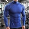 Men Long Sleeve Compression Running T Shirt Gym Fitness Training Top 1
