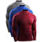Men Long Sleeve Compression Running T Shirt Gym Fitness Training Top 2