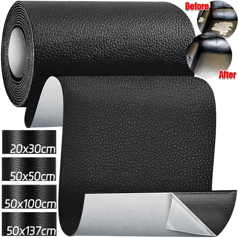 Self Adhesive Leather Repair Patch Kit For Furniture And Car Seats 0