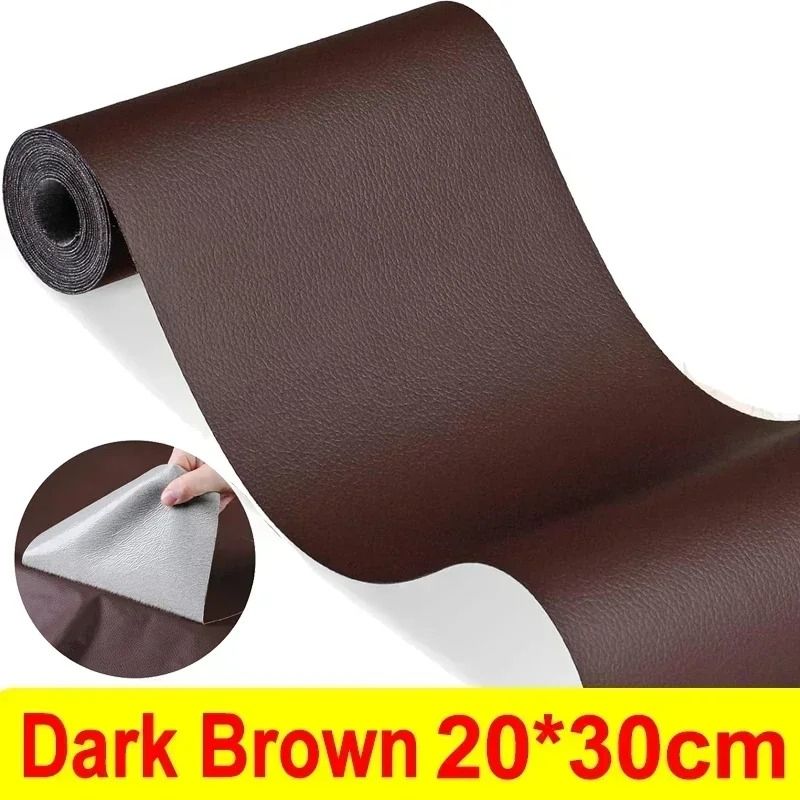 Self Adhesive Leather Repair Patch Kit For Furniture And Car Seats 11