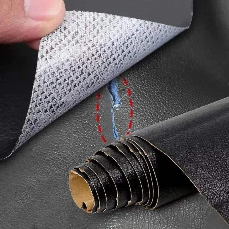 Self Adhesive Leather Repair Patch Kit For Furniture And Car Seats 2
