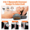 3in1 Neck Massager Pillow Cervical Orthopedic Hot Compress Vibration Traction 2