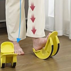 ankle joint dorsiflexion stretch device for achilles tendon and plantar fascia rehabilitation