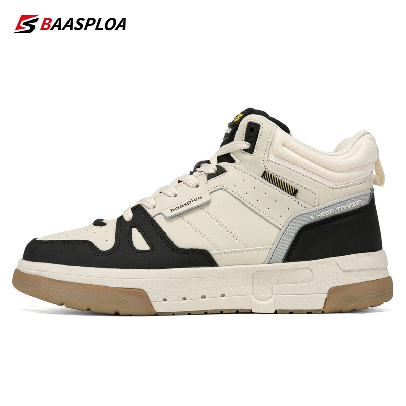 Men Winter Comfort Plush Warm High Top Casual Sneakers 5