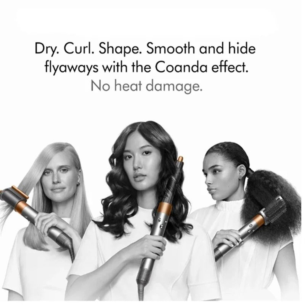 Curling Iron Hair Dryer Hot Comb Air Professional Curling Iron Hair Straightener Brush 4