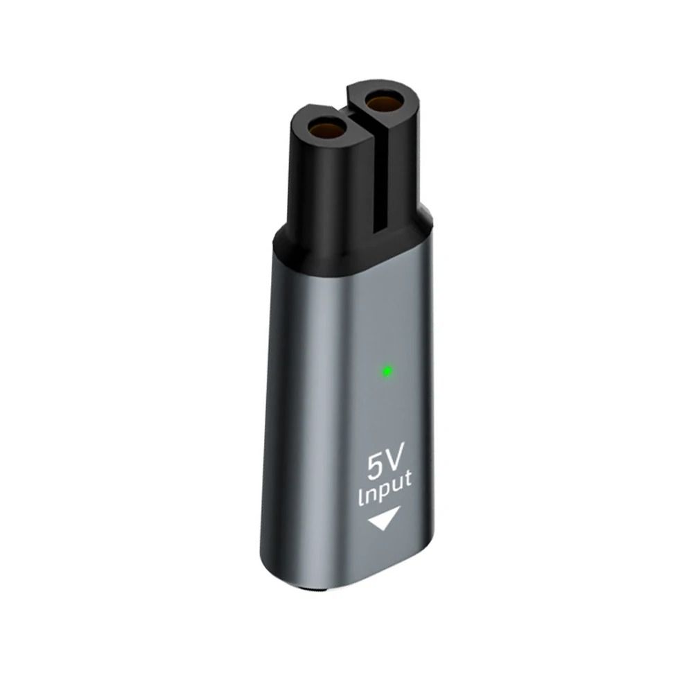 Shaver Adapter Charger Converter 5V USB C For Philips OneBlade Trimmer 6