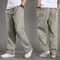 Mens Cotton Cargo Pants Large Size 6XL Casual Climbing Joggers 11