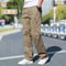 Mens Cotton Cargo Pants Large Size 6XL Casual Climbing Joggers 18