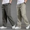 Mens Cotton Cargo Pants Large Size 6XL Casual Climbing Joggers 5